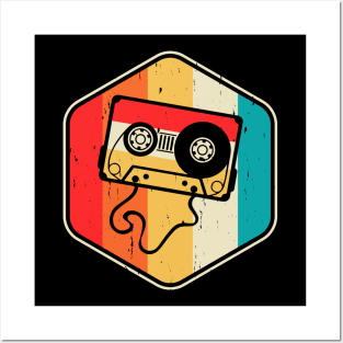 Cassette T shirt For Women Posters and Art